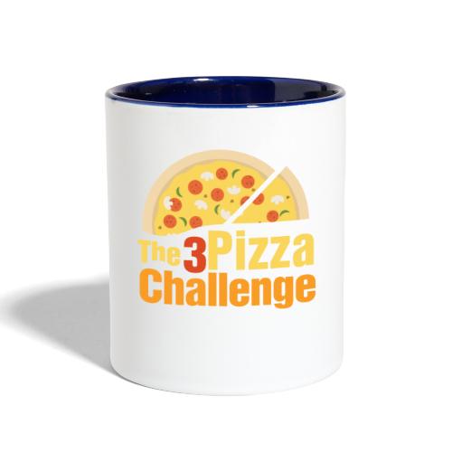The 3 Pizza Challenge | Indiana Dunes - Contrast Coffee Mug