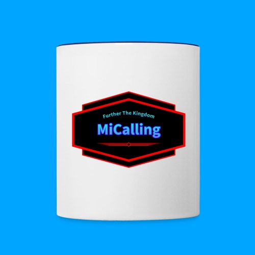 MiCalling Full Logo Product (With Black Inside) - Contrast Coffee Mug