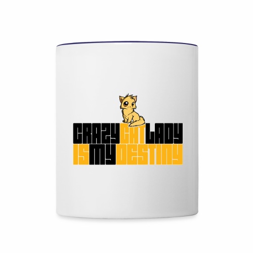 Crazy Cat Lady - Contrast Coffee Mug