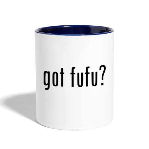 gotfufu-black - Contrast Coffee Mug