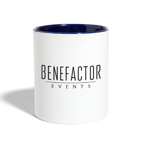Benefactor Events Black Logo - Contrast Coffee Mug