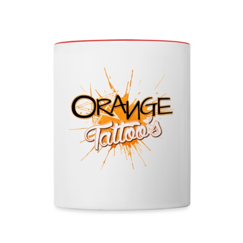 Orange Tattoo's - Contrast Coffee Mug