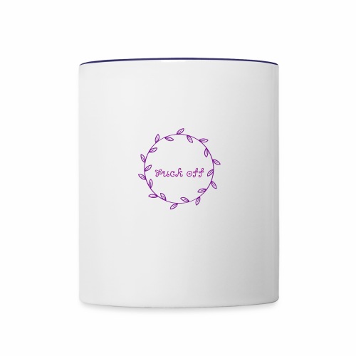 FU*K OFF FLOWER - Contrast Coffee Mug