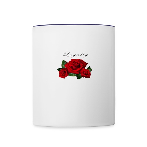 rose shirt - Contrast Coffee Mug