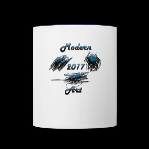 Modern Art - Contrast Coffee Mug