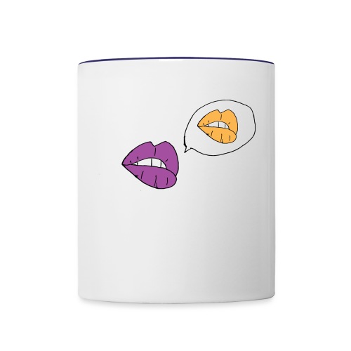 Lips - Contrast Coffee Mug