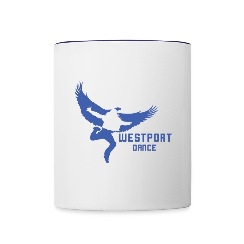 BLUE LOGO - Contrast Coffee Mug
