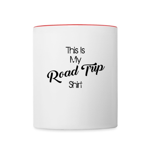 road trip - Contrast Coffee Mug