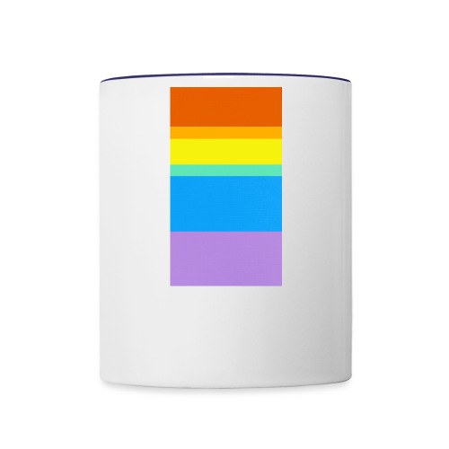 Modern Rainbow - Contrast Coffee Mug