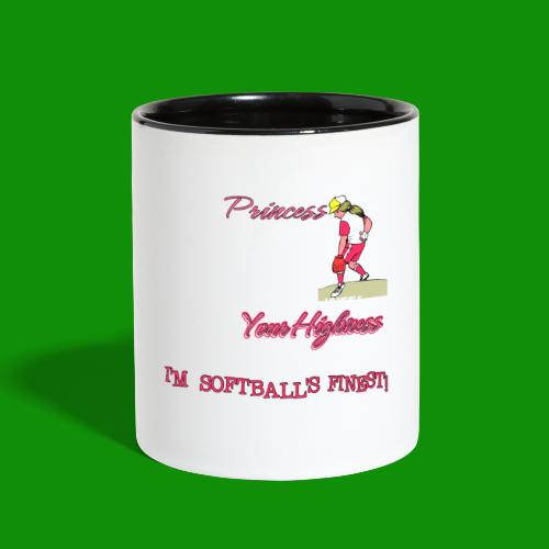 Softballs Finest - Contrast Coffee Mug