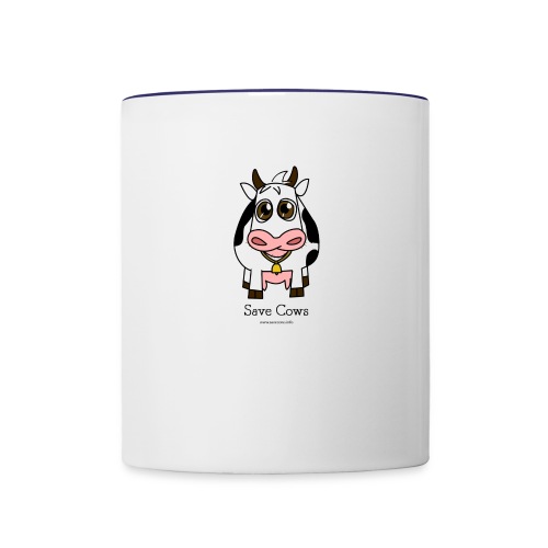 Save Cows - Contrast Coffee Mug