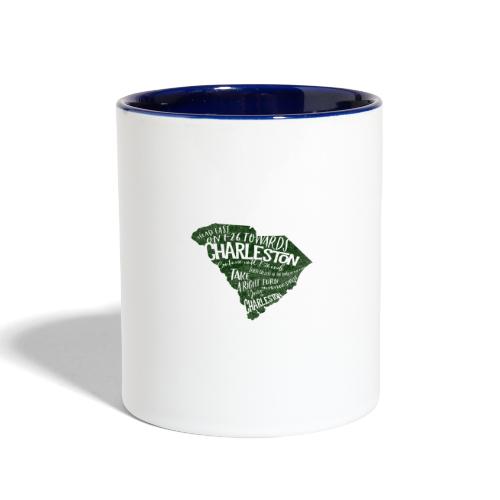 CharlestonDirections Green - Contrast Coffee Mug