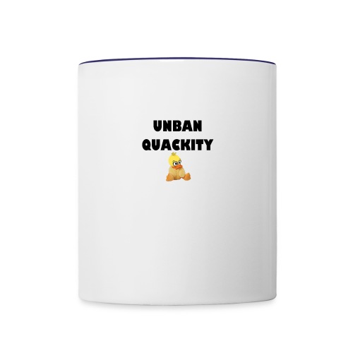 UNBAN QUACKITY - Contrast Coffee Mug