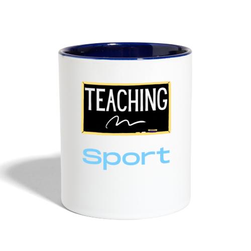 Teaching Is A Team Sport - Contrast Coffee Mug