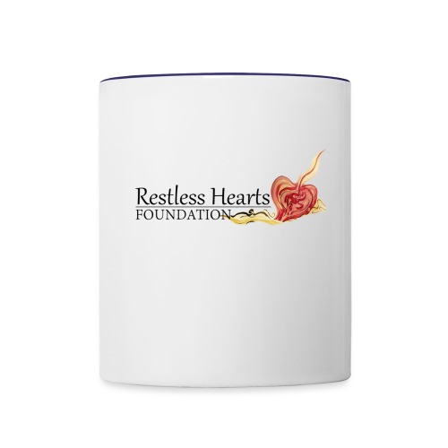 Restless Hearts Foundation Logo - Contrast Coffee Mug