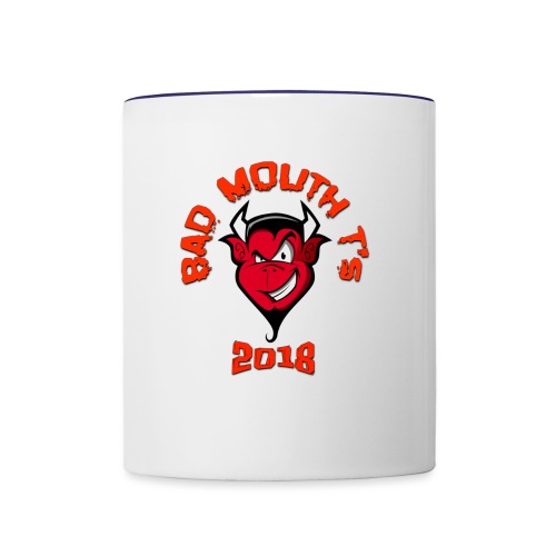 2018 Bad Mouth Logo - Contrast Coffee Mug