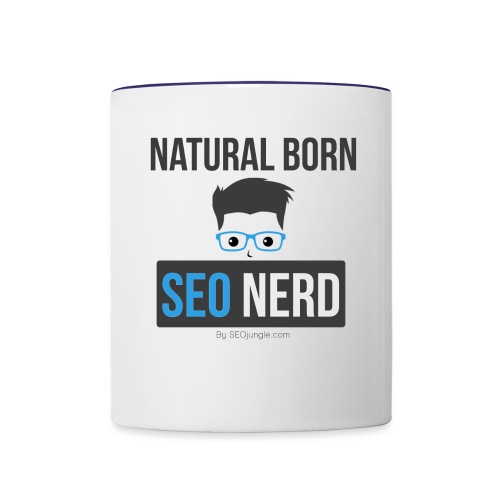 Natural Born SEO - Contrast Coffee Mug