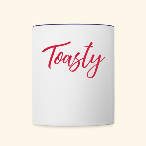 Toasty - Script - Contrast Coffee Mug