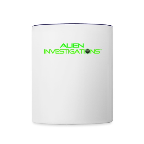 Alien Investigations New Logo - Contrast Coffee Mug