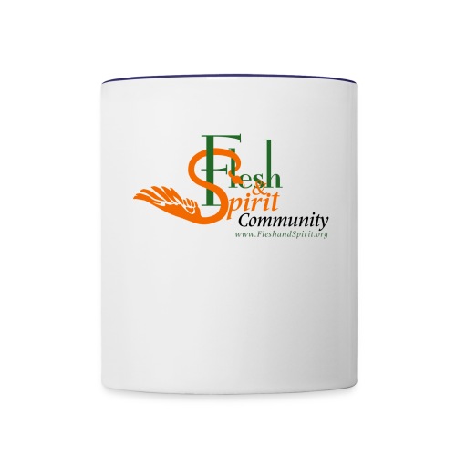 Flesh and Spirit Community T-Shirt - Contrast Coffee Mug