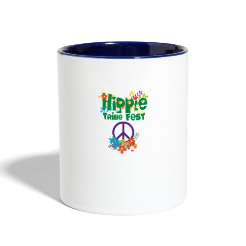 Hippie Tribe Fest Gear - Contrast Coffee Mug