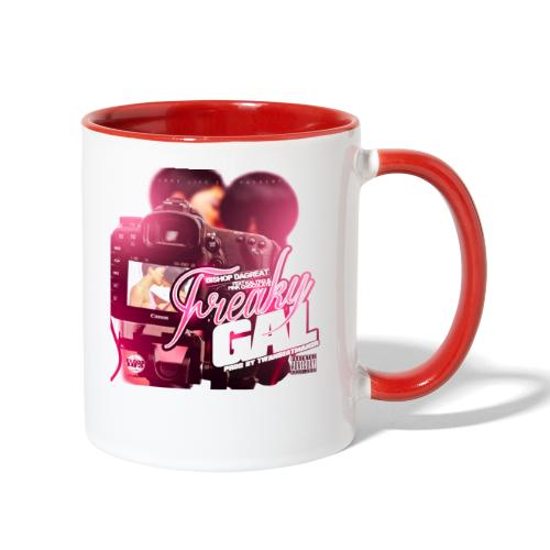 Bishop DaGreat Merch Freaky Gal Collection - Contrast Coffee Mug
