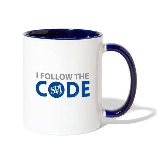 I Follow the Code - Contrast Coffee Mug