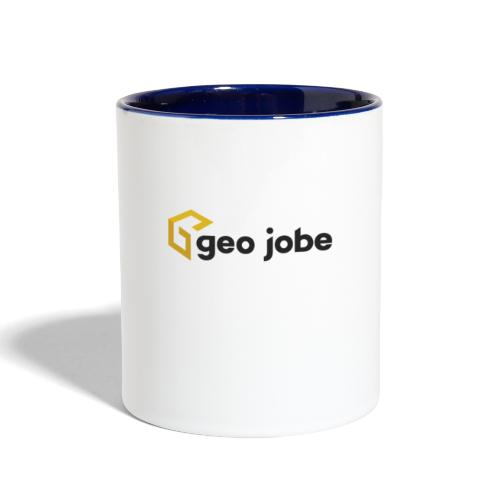 GEO Jobe Corp Logo - Black Text - Contrast Coffee Mug