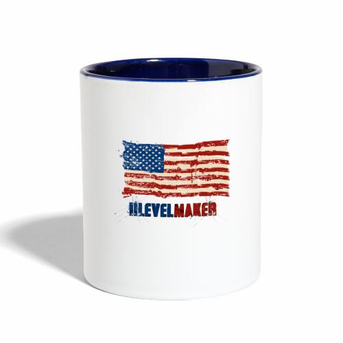 iiLevelMaker US Design - Contrast Coffee Mug
