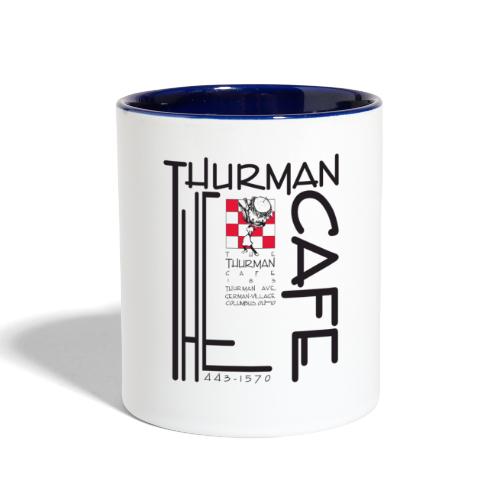 Thurman Cafe Traditional Logo - Contrast Coffee Mug