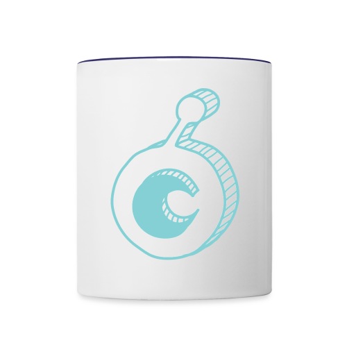ost logo drawing - Contrast Coffee Mug