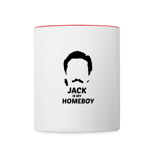 Jack is my homeboy - Contrast Coffee Mug