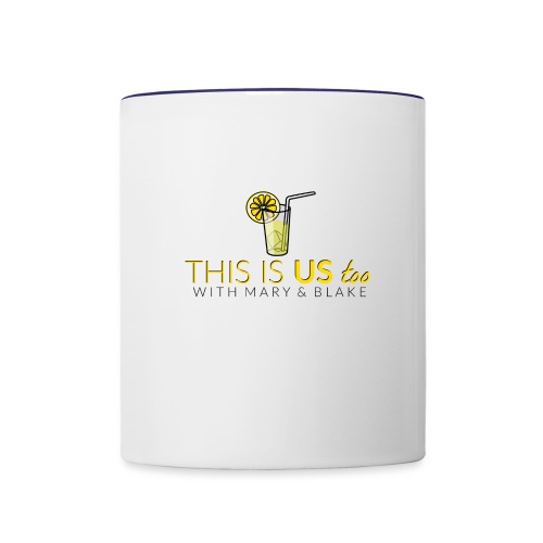 This Is us too logo - Contrast Coffee Mug