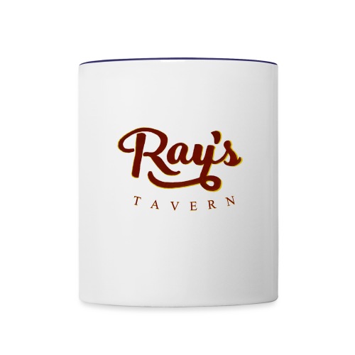 Rays logo final - Contrast Coffee Mug