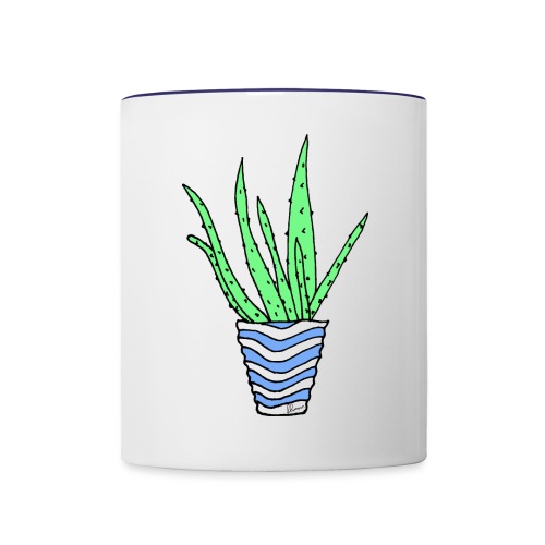 Aloe - Contrast Coffee Mug