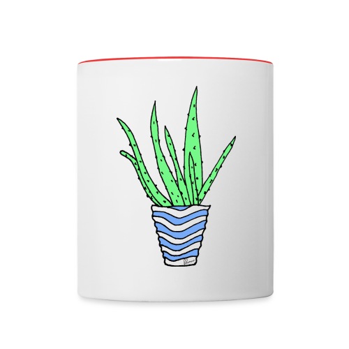 Aloe - Contrast Coffee Mug