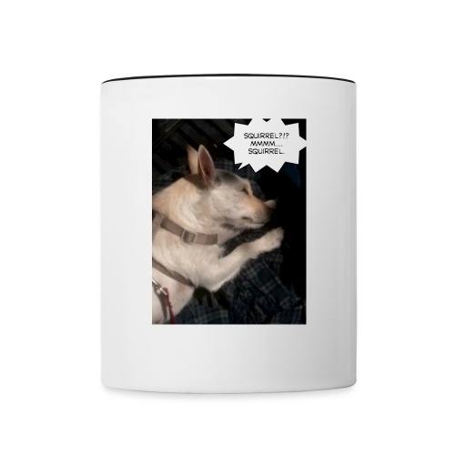 Dreaming of squirrel - Contrast Coffee Mug