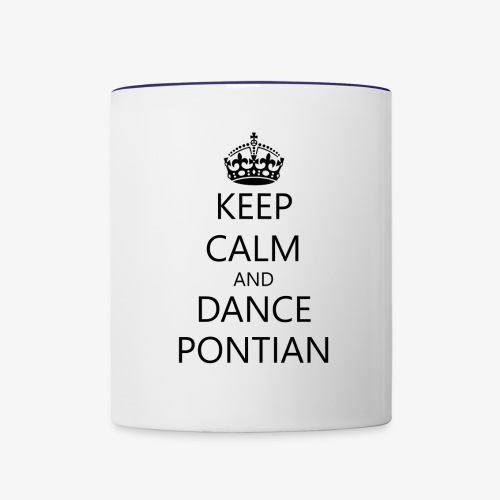 Keep Calm And Dance Pontian - Contrast Coffee Mug