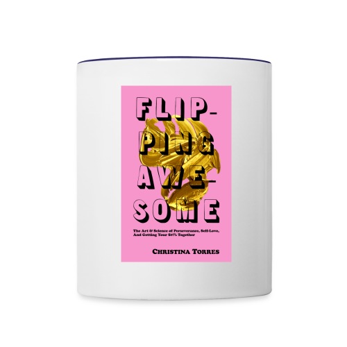 Flipping Awesome Book Release - Contrast Coffee Mug