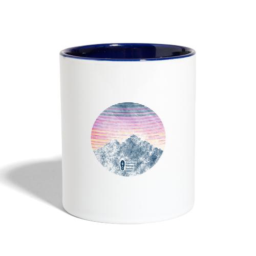 Mountain Sunset - Contrast Coffee Mug