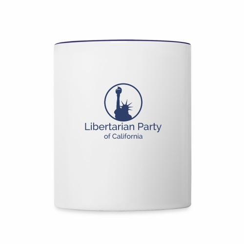 LPC Logo Blue - Contrast Coffee Mug