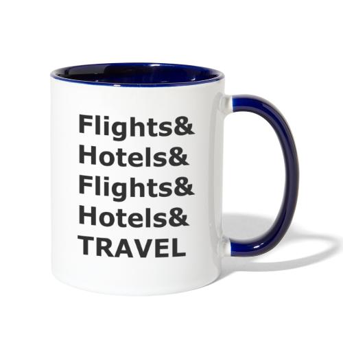 & Travel - Dark Lettering - Contrast Coffee Mug