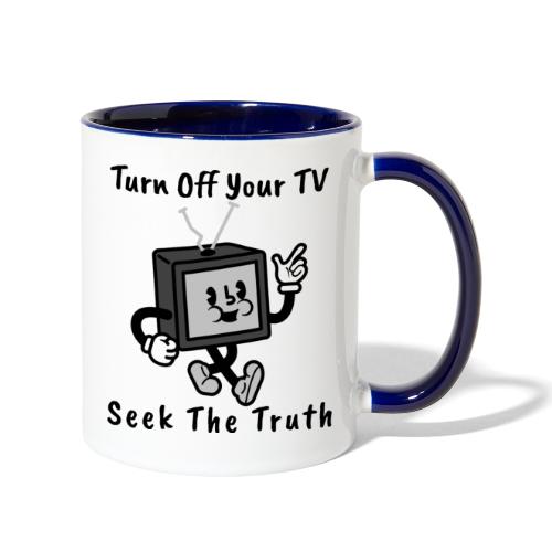 Seek the Truth - Contrast Coffee Mug
