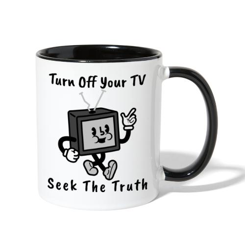Seek the Truth - Contrast Coffee Mug