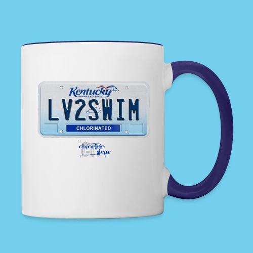 KY license plate - Contrast Coffee Mug