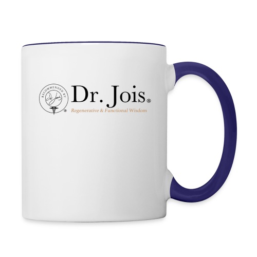 DR JOIS LOGO png - Contrast Coffee Mug