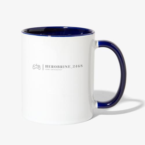 Instagrammer HeroBrine__2468's Logo - Contrast Coffee Mug