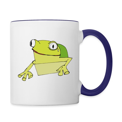 Froggy - Contrast Coffee Mug