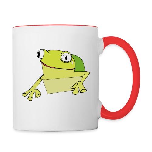 Froggy - Contrast Coffee Mug