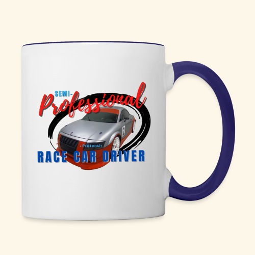 Semi-professional pretend GT3 driver - Contrast Coffee Mug